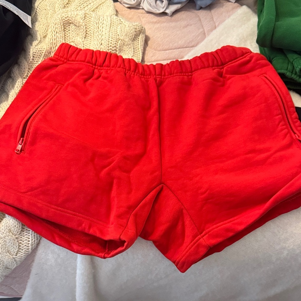 Red Women's Shorts